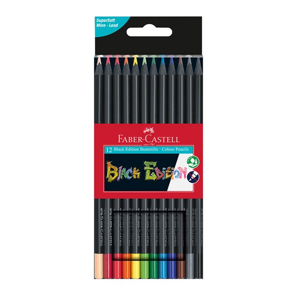 Crayons de couleur Édition Noir