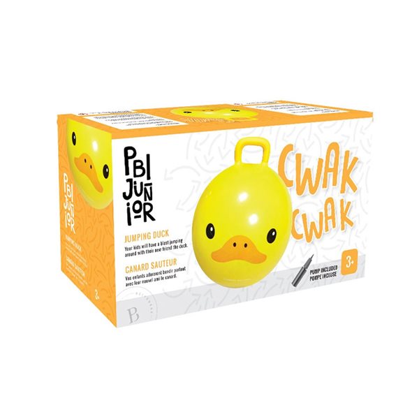 Ballon canard sauteur