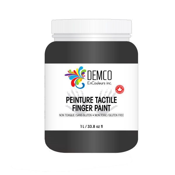 Peinture tactile 1 L - Noir