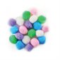 Pompons Couleurs pastel - 38 mm