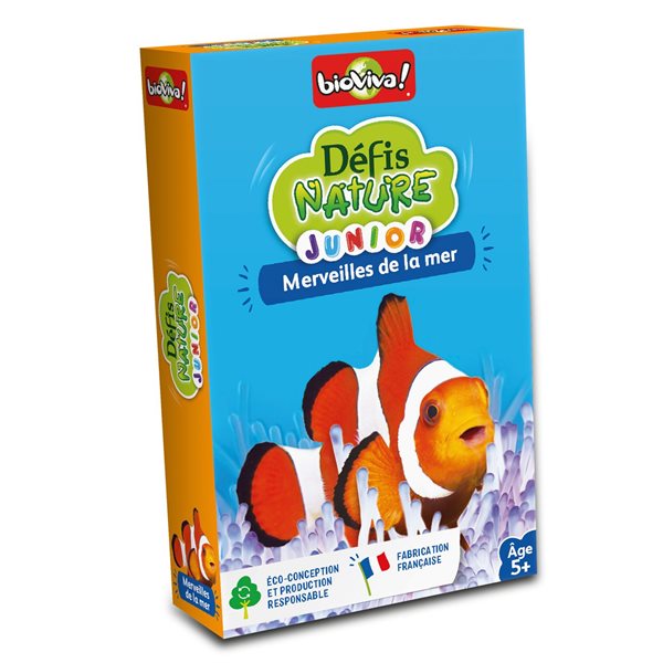 Jeu Défis nature junior - Merveilles de la mer