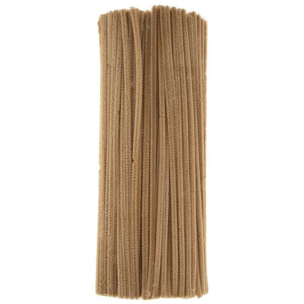 12 in. Pipe Cleaners - Light Brown