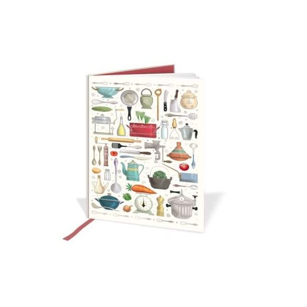 Cahier de notes couverture rigide A4 Cuisine