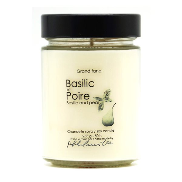 Basilic & Pear Soy Candle