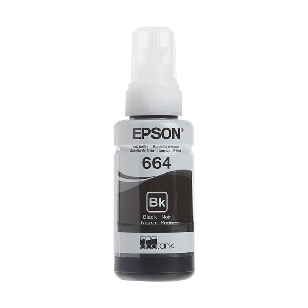 EcoTank T664 Ink Bottle - Black