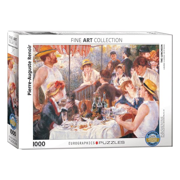 Casse-tête 1000 morceaux Renoir - Déjeuner des Canotiers