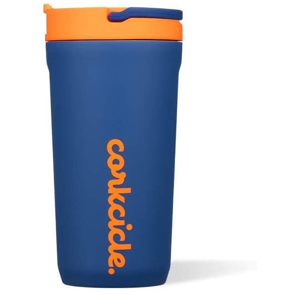 12 oz Kids Cup with Lid and Straw - Electric Navy