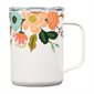 Rifle Paper Co. 16 oz Insulated Travel Coffee Mug with Cover - Garden Party Cream