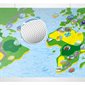 Carte du monde interactive pour enfants