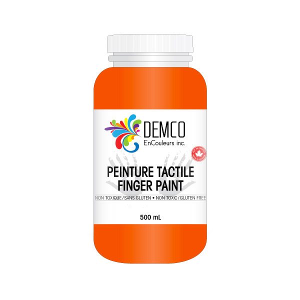 Finger Paint 500 ml - Orange