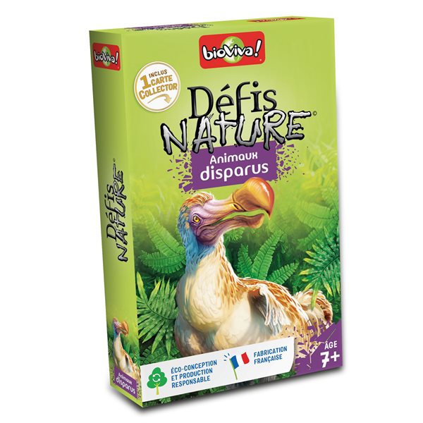 Jeu défis nature - Animaux disparus