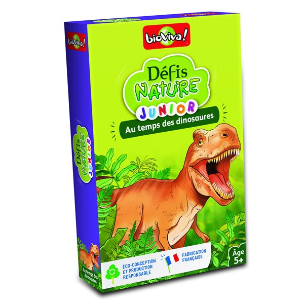 Jeu défis junior - Au temps des dinosaures