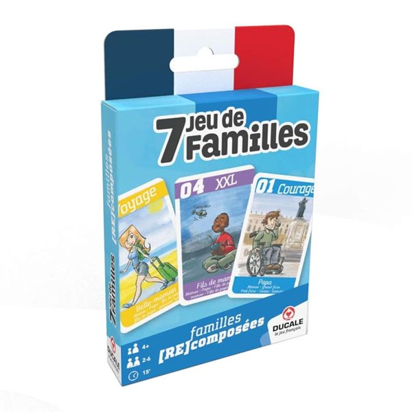 Jeu des 7 familles - Familles recomposées