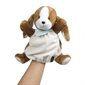 Doudou marionnette chien - Tiramisu