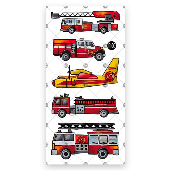 Pico tatoo Temporary Tattoos - Safe with Firefighters