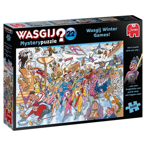 1000 Pieces - Wasgij Winter Games ! Wasgij Mystery #22 Jigsaw Puzzle