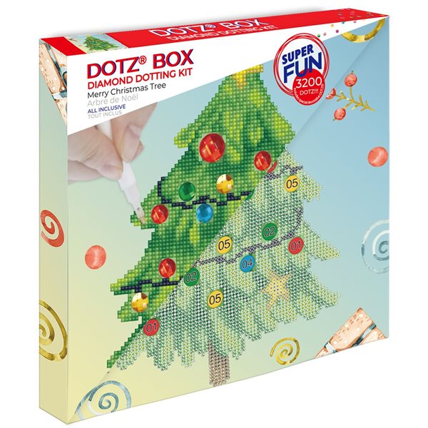 Cadre Dotz® box - Arbre de Noël