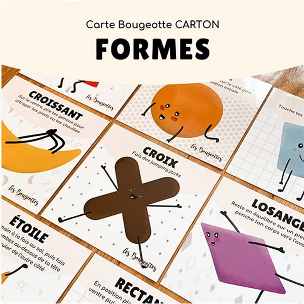 Carte Bougeotte - Formes
