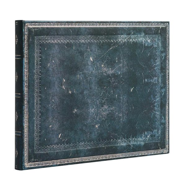 Inkblot Old Leather Collection Guest Book