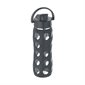 25 oz Water Bottle with Silicone Sleeve and Active Cap - Carbon