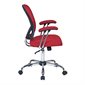 Fauteuil fonctionnel Juliana Rouge