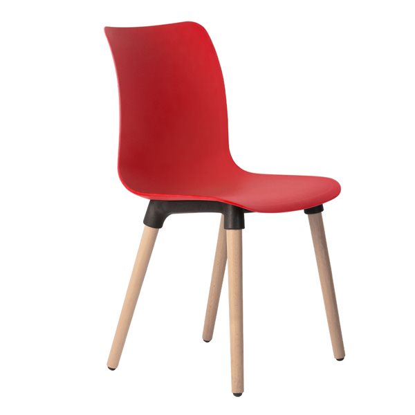Colori Guest Chair - Red