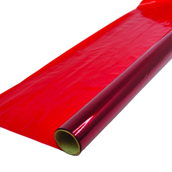 Cellophane Paper Roll - Red 