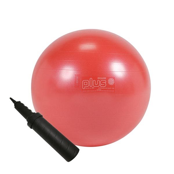 Ballon d'exercices Gymnic Plus - 55 cm  - Rouge