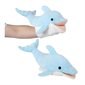 15 in. Ocean Safe Blue Dolphin Hand Puppet