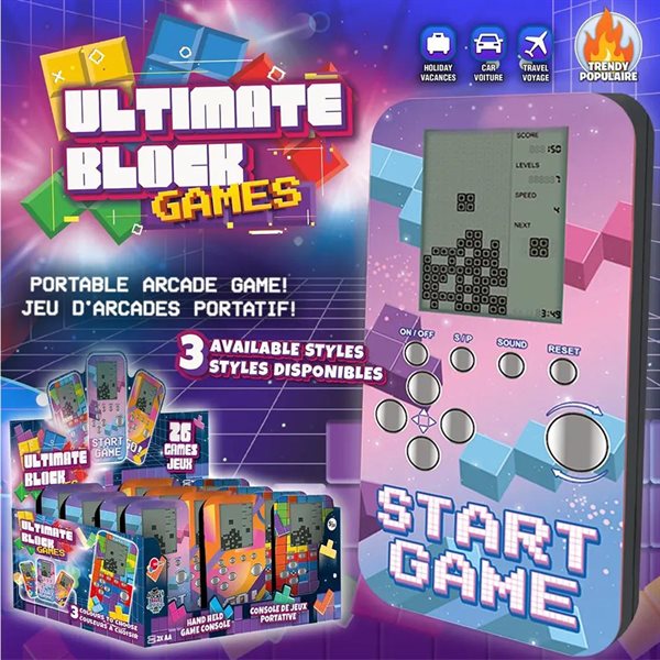 Ultimate Block Portable Arcade Games