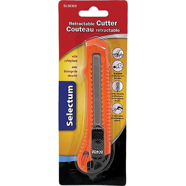 Retractable 6 inches Blade Cutter