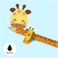 Stylo à encre gel noire effaçable - Girafe