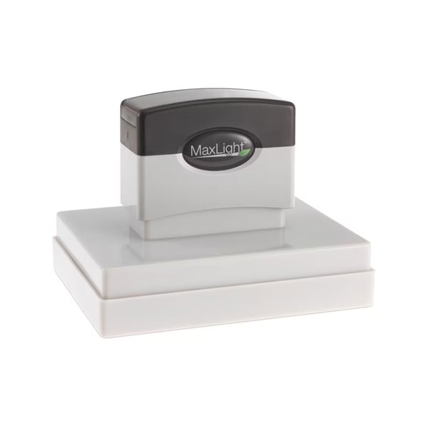 MaxLight™ XL2-700 Pre-Inked Stamp - 2-3/4 x 3-3/4 in - Up to 13 lines