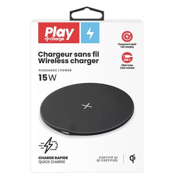 Play + Charge Wireless Charger