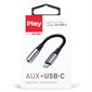 Play 3.5 mm to USB-C Auxiliary Audio Adapter