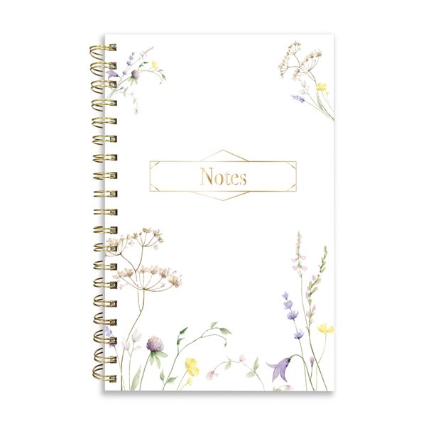Cahier de notes - Fleurs délicates