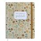 Journal de gratitude - Beige fleurs