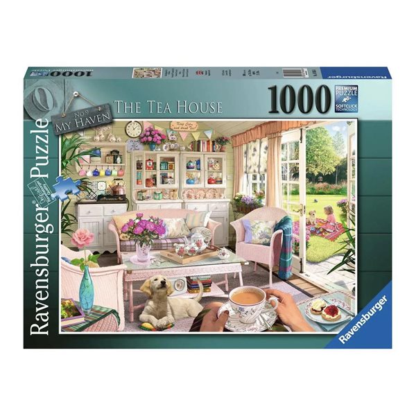 1000 Pieces - The Tea House Jigsaw Puzzle