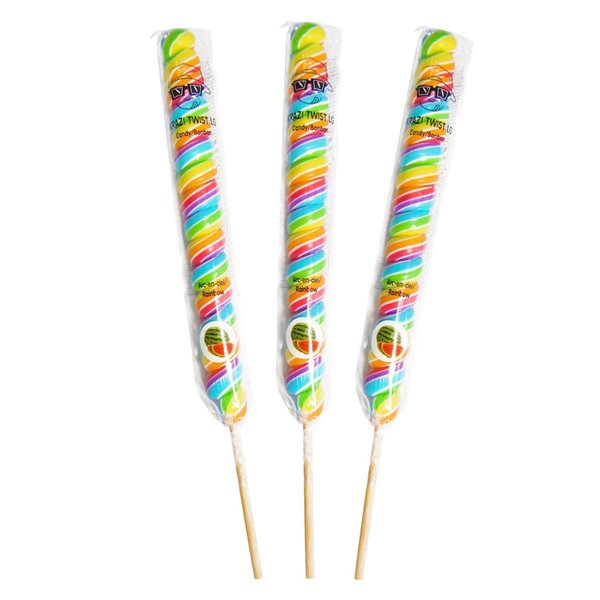 Krazi Twist Lollipop - Rainbow