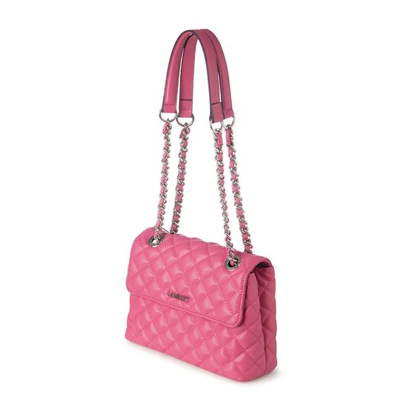 The Penelope Vegan Leather Handbag - Wild Rose