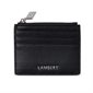 The Cassie Vegan Leather Card Holder - Black