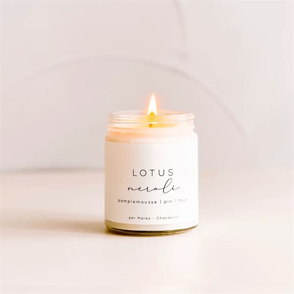 Lotus Neroli Soy Candle