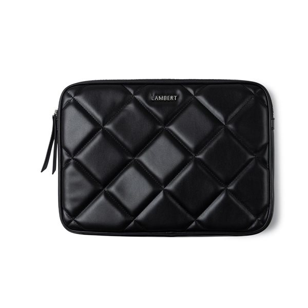 The Juliette Quilted Vegan Leather Computer Sleeve