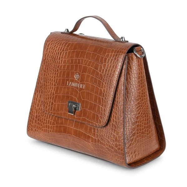 The Elie Vegan Leather Handbag - Affogato
