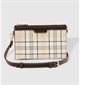 Misha Crossbody Bag - Plaid vanilla