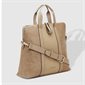 Rhodes Suede Laptop Bag - Frappe