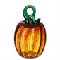 Oval Glass Pumpkin - 6 in