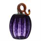 Oval Glass Pumpkin - 6 in