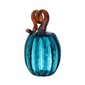 Oval Glass Pumpkin - 6 in