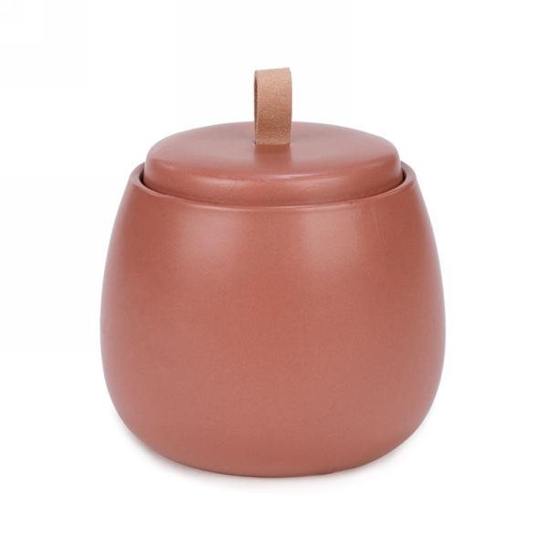 Terracotta Scented Candle With Lid